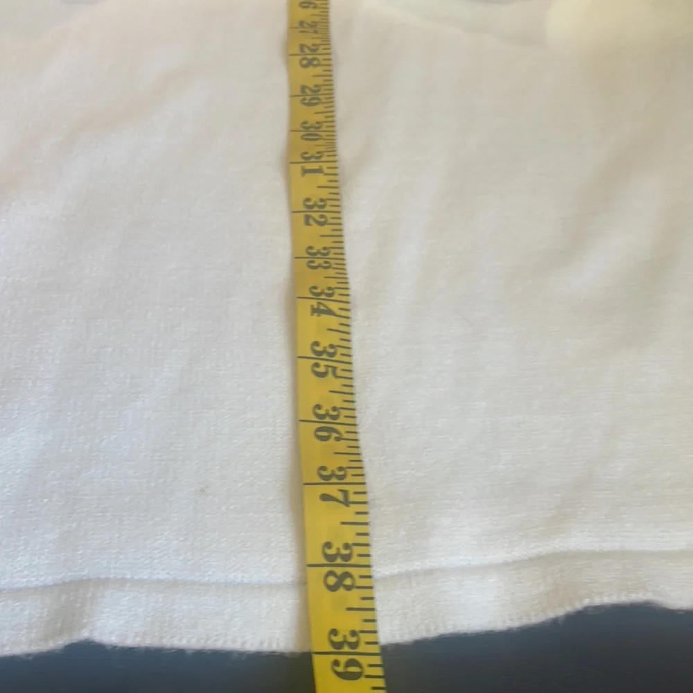 White Mid length white turtleneck sweater dress,Size XL - Picture 7 of 12